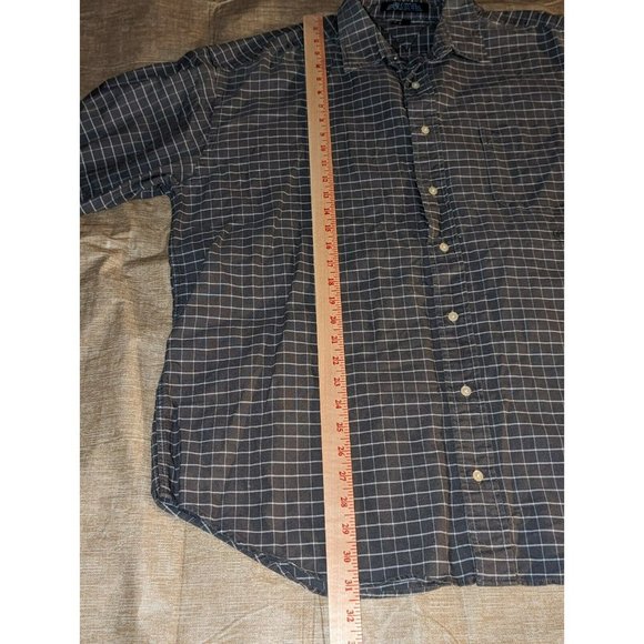 Tommy Hilfiger Shirt Mens XXL Gray Plaid Long Sleeve Button Up Casual - Picture 4 of 6